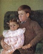 Mary Cassatt Alan and Jadena oil painting